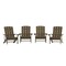 Flash Furniture Mahogany Poly Resin Adirondack Chairs, 4PK 4-JJ-C14501-MHG-GG - alternate 5
